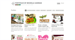 Desktop Screenshot of michelleashman.com